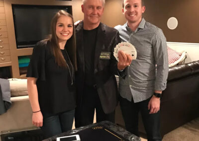 performed for his birthday party in their Denver home